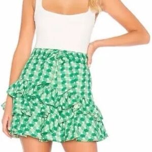 Green Tularosa Skirt